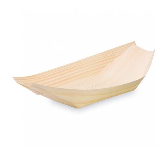 Dřevěná lodička 21,5cm z dýhy (50ks)