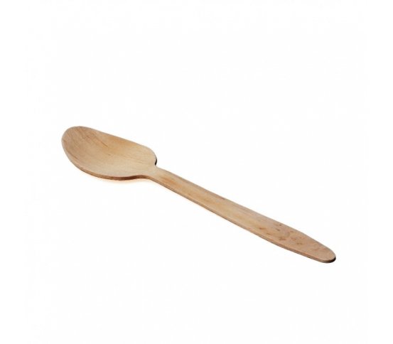 Dřevěná polévková lžíce 16.5cm z dýhy (100ks)