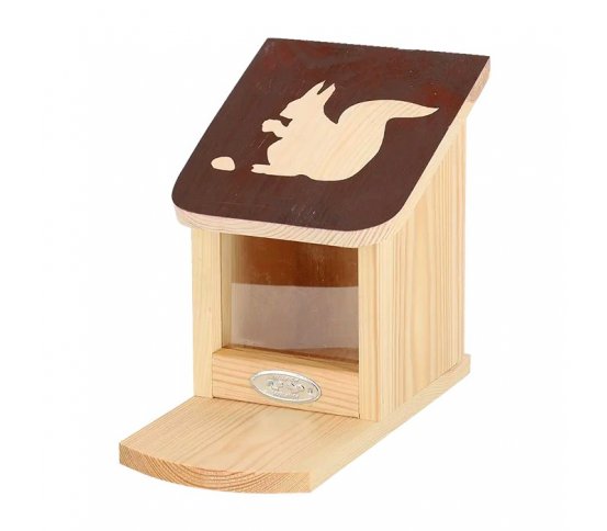 Dřevěné krmítko pro veverky Diapozitiv Esschert Design 6