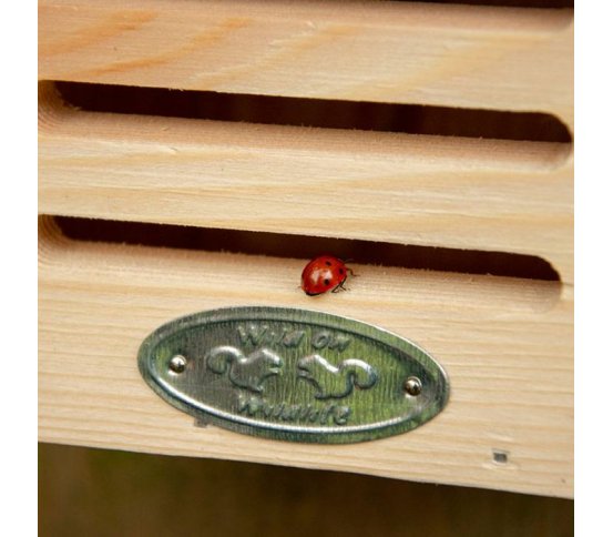 Dřevěný domek pro berušky Diapozitiv