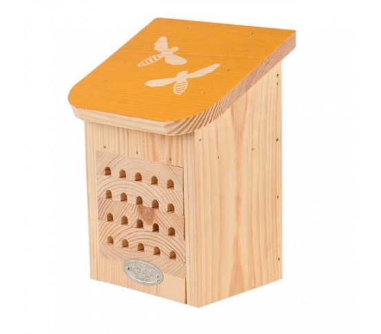 Dřevěný domek pro včelky samotářky Diapozitiv