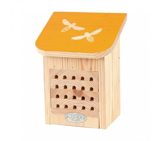 Dřevěný domek pro včelky samotářky Diapozitiv