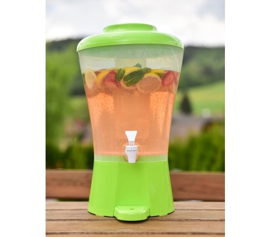 Džbán na vodu s chladící vložkou 8l zelený