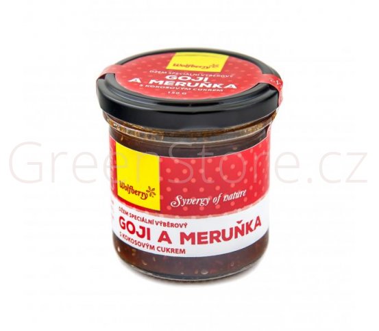 Džem z kustovnice čínské a meruněk 150g Wolfberry