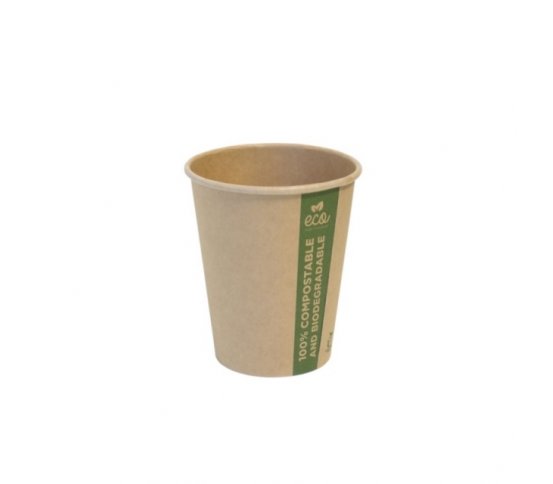 Kelímek nápojový kraft 120ml z celulózy Eco Cups (50ks)