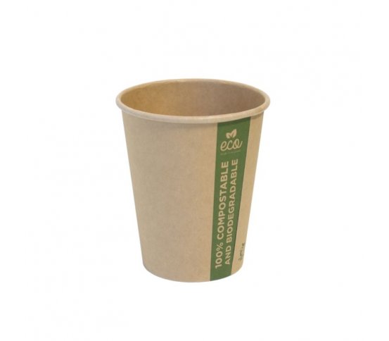 Kelímek nápojový kraft 240ml z celulózy Eco Cups (50ks)