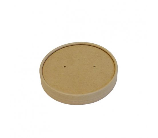 Papírové víčko pro polévkové kelímky (50ks) Eco Cups