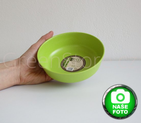 Eco Dining bambusová mělká miska 400ml mělká