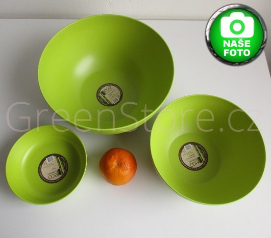 Přírodní bambusové misky na všechno Eco Dining