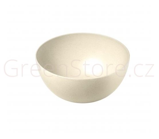 Bambusová mísa střední bílá Living Eco Dining