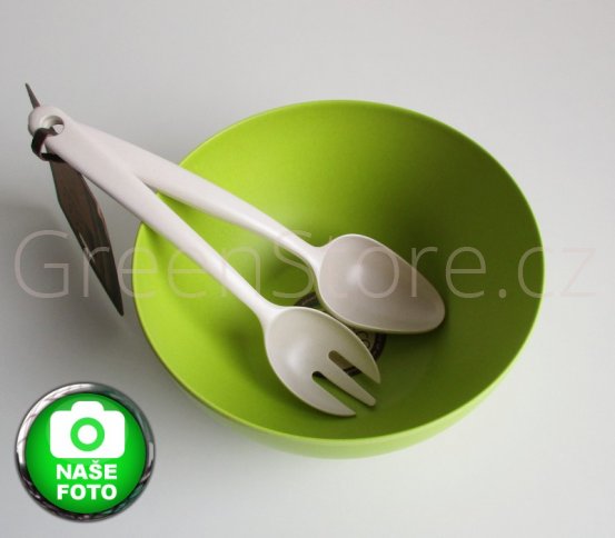 Přírodní mísa a salátová sada z bambusu