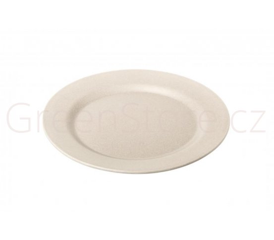 Bambusový talíř bílý 20m Living Eco Dining