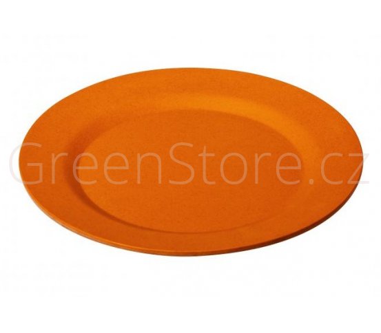 Bambusový talíř oranžový 25cm Living Eco Dining