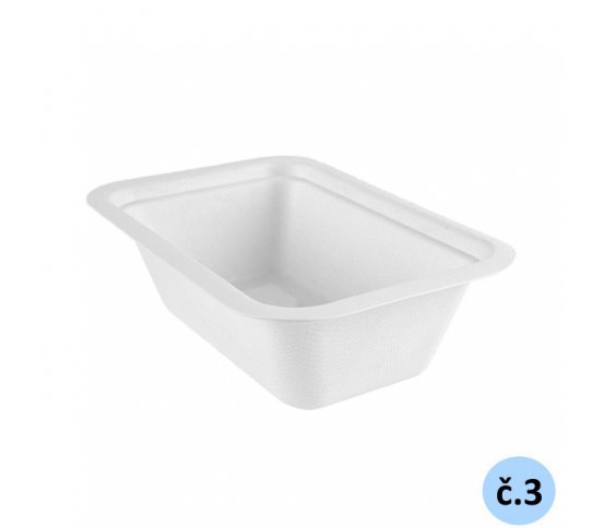 Gurmánský box 650ml č.3 (300ks) - cukrová třtina