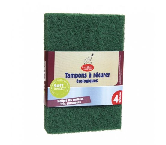 Ecodis Drsnější houbičky na špinavé povrchy (4ks)