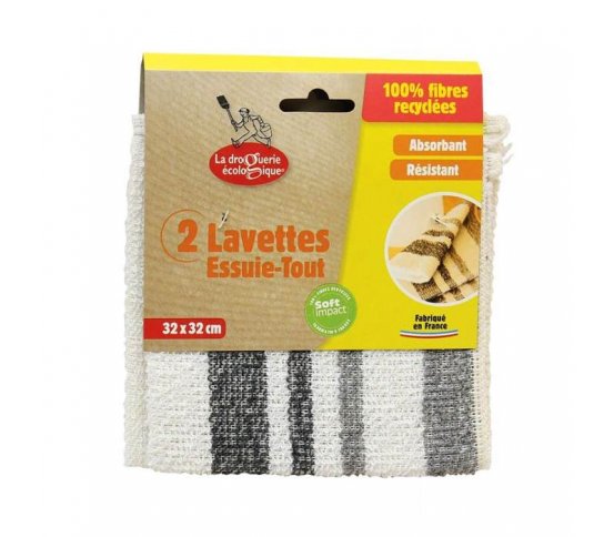 Ecodis Sada univerzálních utěrek z recyklovaných vláken (2ks)