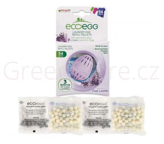 EcoEgg Náhradní náplň Levandule - 54 praní