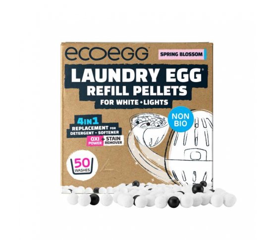 EcoEgg Náhradní náplň na bílé prádlo Jarní květy - 50 praní