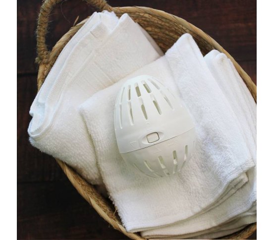 Vajíčko na praní bílého prádla