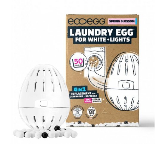 EcoEgg Prací vajíčko na bílé prádlo Jarní květy - 50 praní