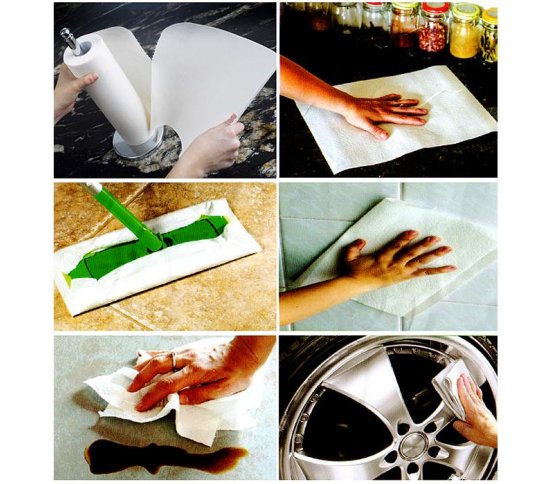 EcoEgg pratelné bambusové utěrky 20ks - 1700 použití