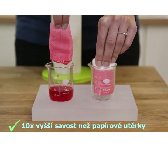 EcoEgg pratelné bambusové utěrky 20ks - 1700 použití