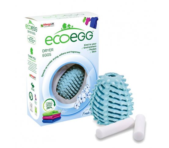 EcoEgg Vajíčko do sušičky prádla Svěží bavlna 2ks   4 náplně