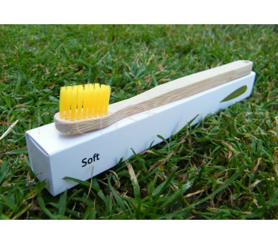 Kartáček na zuby z bambusu soft EcoHeart