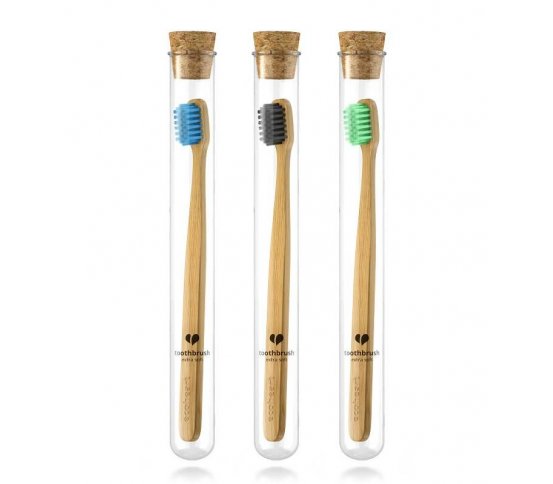 EcoHeart Dárkové balení bambusových kartáčků 3ks - var.2