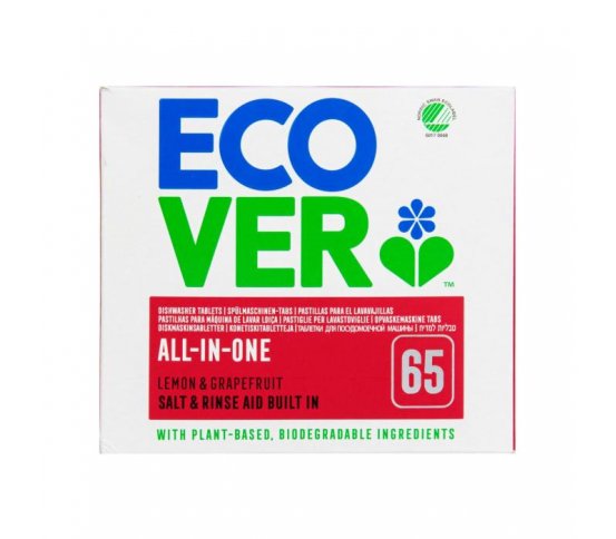 Ecover tablety do myčky XL 65ks All-In-One 1,3kg