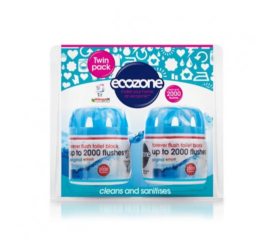 Ecozone Osvěžovač a čistič WC - DUO PACK