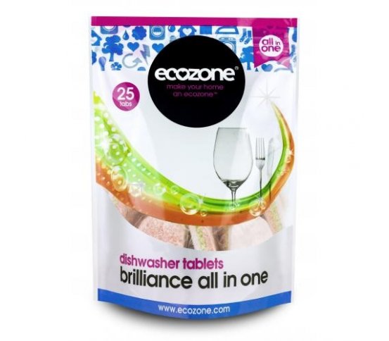 Ecozone Tablety do myčky Brilliance vše v jednom 25ks