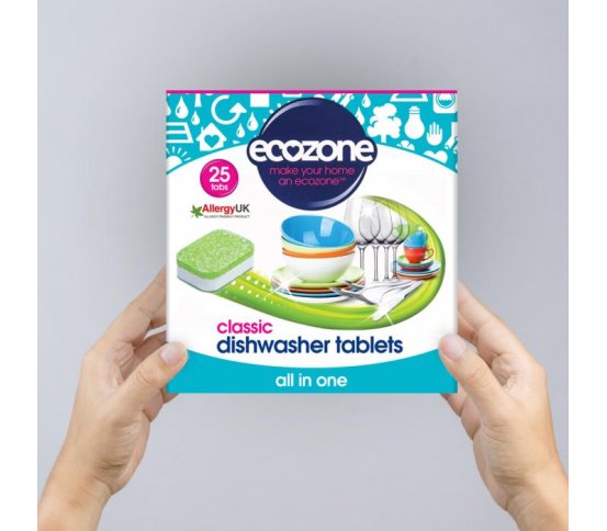 Ecozone Tablety do myčky Classic vše v jednom- 25ks