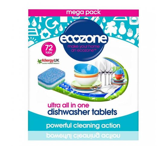 Ecozone Tablety do myčky vše v jednom - 72ks