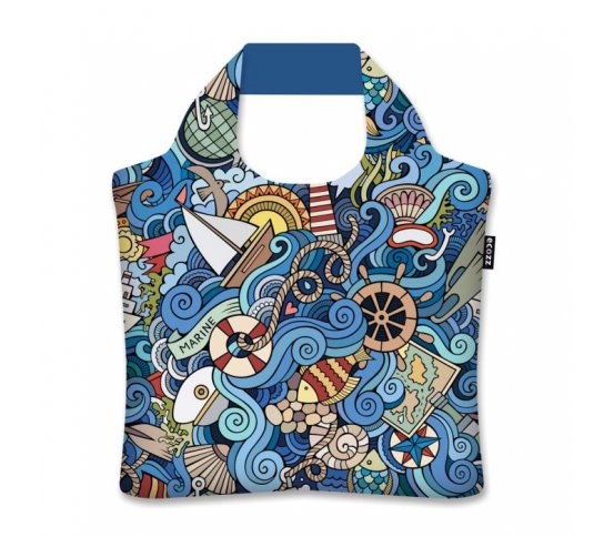Ecozz Ekologická nákupní taška Maritime