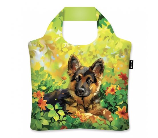 Ecozz Ekologická nákupní taška Puppy in the Garden