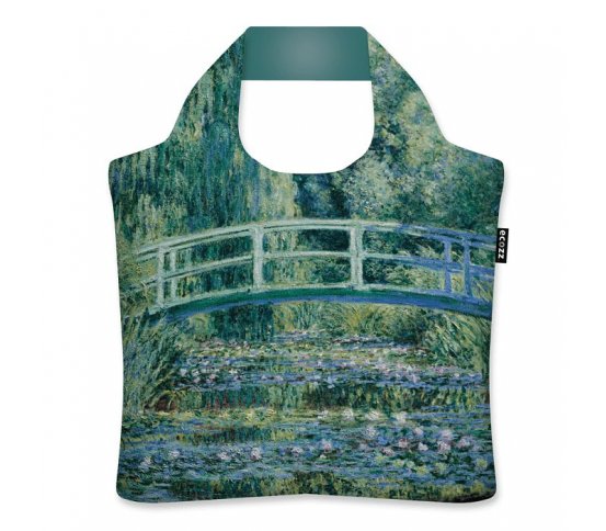 Ecozz Ekologická nákupní taška Water Lillies and the Japanese Bridge