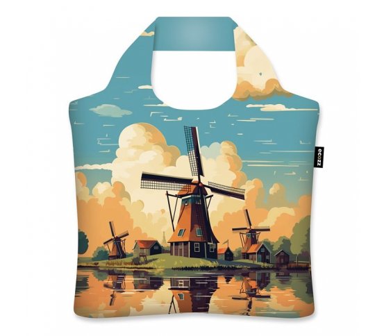 Ecozz Ekologická nákupní taška Windmill Holland