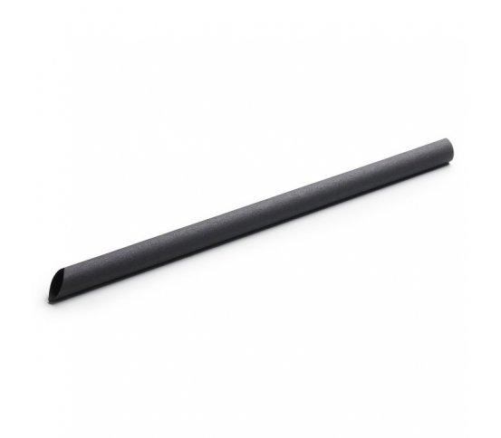 Ekologické brčko Black ⌀12mm x 23cm (100ks) Euro Straws
