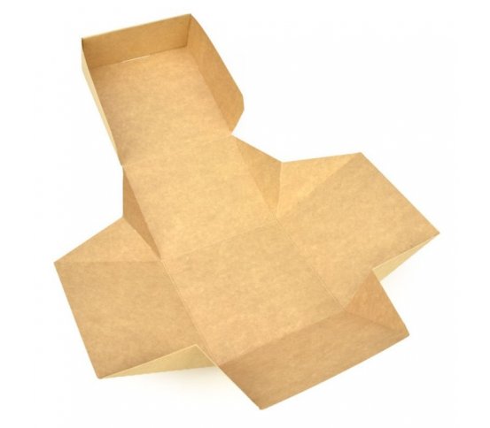 Celý karton EKO Papírový hamburger box 12x12x10cm (250ks)