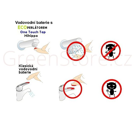 EKO perlátor Hihippo HP3065 ONE TOUCH TAP
