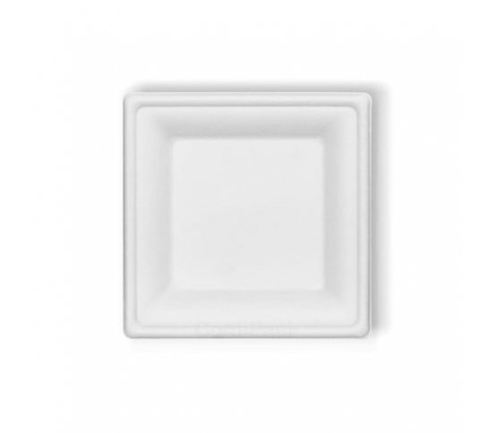 EKO Talíř čtvercový 16x16cm z třtiny Conti (50ks)