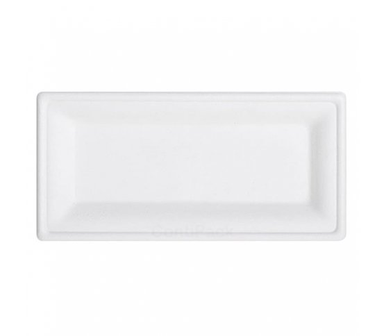 EKO Talíř obdélník 26x13cm z třtiny Conti (50ks)