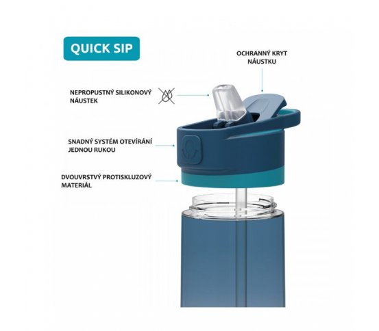 Quokka Tritanová láhev Quick Sip 830ml - Camo 2