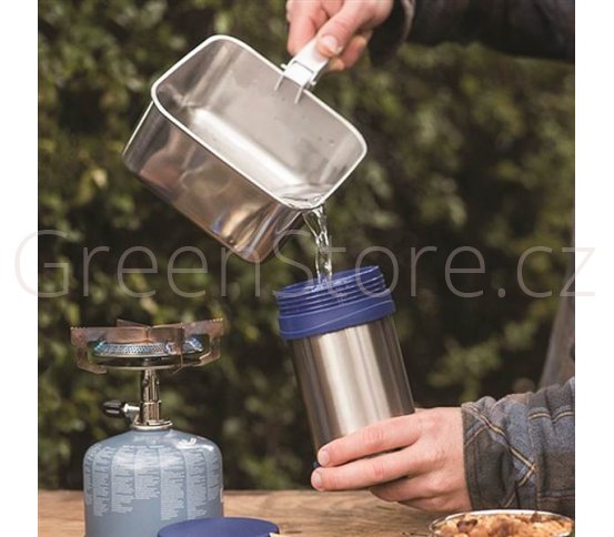 Termoska na jídlo nerezová - tmavě modrá 470ml U Konserve