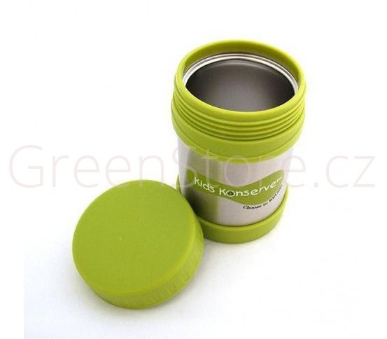 Termoska na jídlo nerezová - zelená 350ml U Konserve