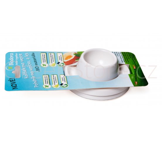 Bioplastové kalíšky na vejce Biodora