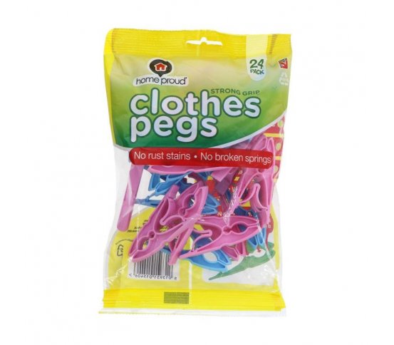 EKO kolíčky na prádlo 24ks EcoForce