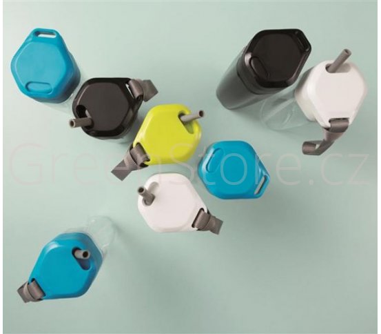 XD Design Sportovní láhev s brčkem 600ml - modrá