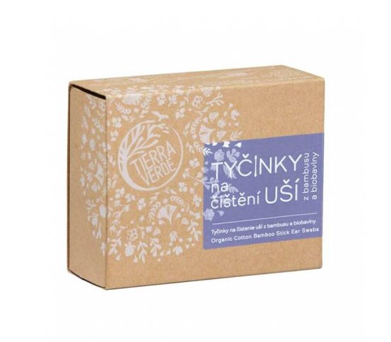 Bambusové tyčinky do uší 200ks Tierra Verde